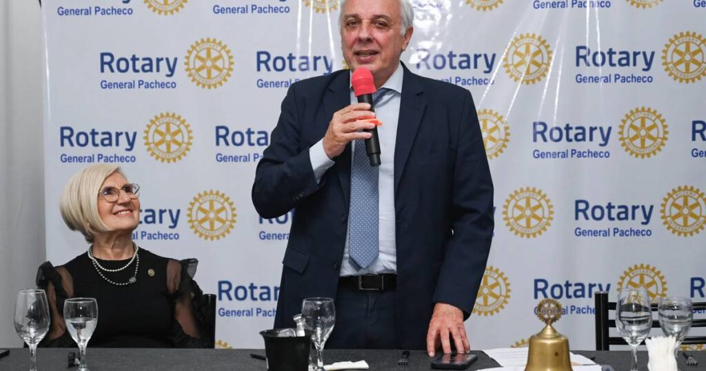 Tigre: Zamora participó del 58° aniversario del Rotary Club de General Pacheco
