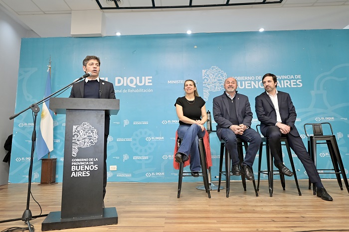 Kicillof y Kreplak encabezaron la presentación del 2° Plan Provincial de Salud Mental