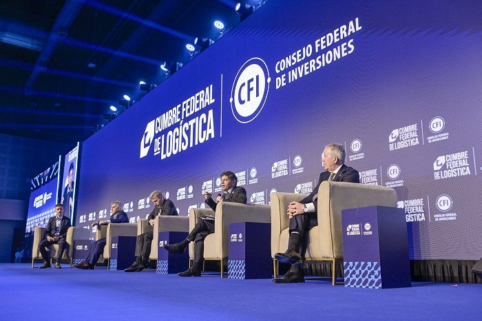 Kicillof participó de la apertura de la 2° Cumbre Federal de Logística